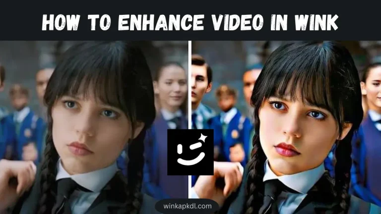 How to Enhance Video in Wink