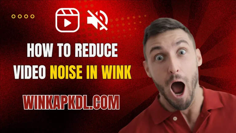 How to Reduce Video Noise in Wink